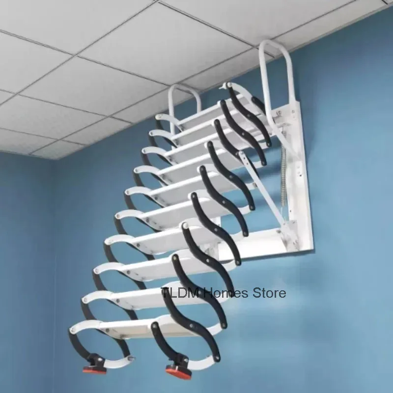 Space-saving Attic Telescopic Staircase Carbon Steel Lift Ladders for Home Indoor Outdoor Wall-mounted Folding Step Ladder s
Space-saving Attic Telescopic Staircase Carbon Steel Lift Ladders for Home Indoor Outdoor Wall-mounted Folding Step Ladder s