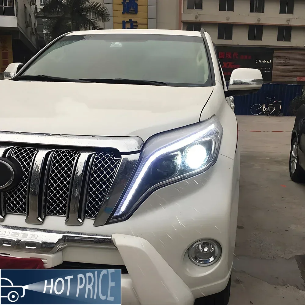 Car Headlight for Land Cruiser Prado 2014-2017 Auto Front Lamp LED Assembly Upgrade High Configure Design Style Accessories
Car Headlight for Land Cruiser Prado 2014-2017 Auto Front Lamp LED Assembly Upgrade High Configure Design Style Accessories