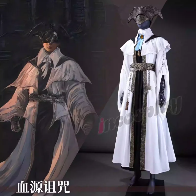 Костюм для косплея Bloodborne Choir-Реплика игрового персонажа, наряд на Хэллоуин Comic-Con, предварительная продажа
Костюм для косплея Bloodborne Choir-Реплика игрового персонажа, наряд на Хэллоуин Comic-Con, предварительная продажа