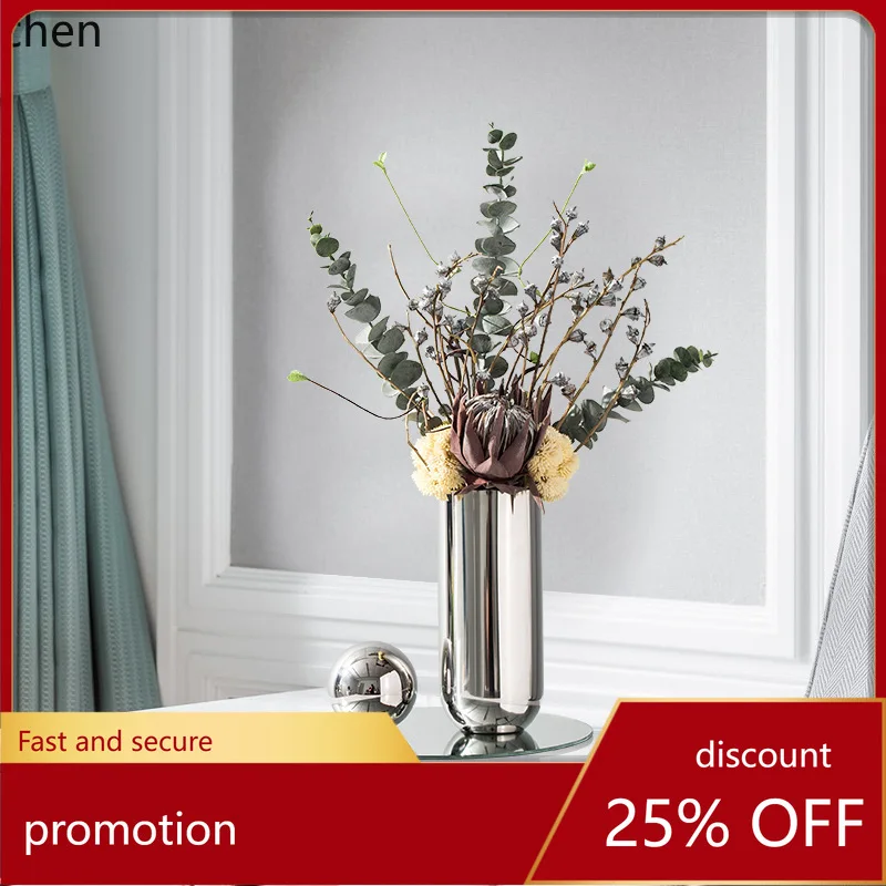 ZML Decorative Living Room Dining Table Flower Arrangement Hotel Model Room Bedroom Modern Simple Floral Decoration
ZML Decorative Living Room Dining Table Flower Arrangement Hotel Model Room Bedroom Modern Simple Floral Decoration