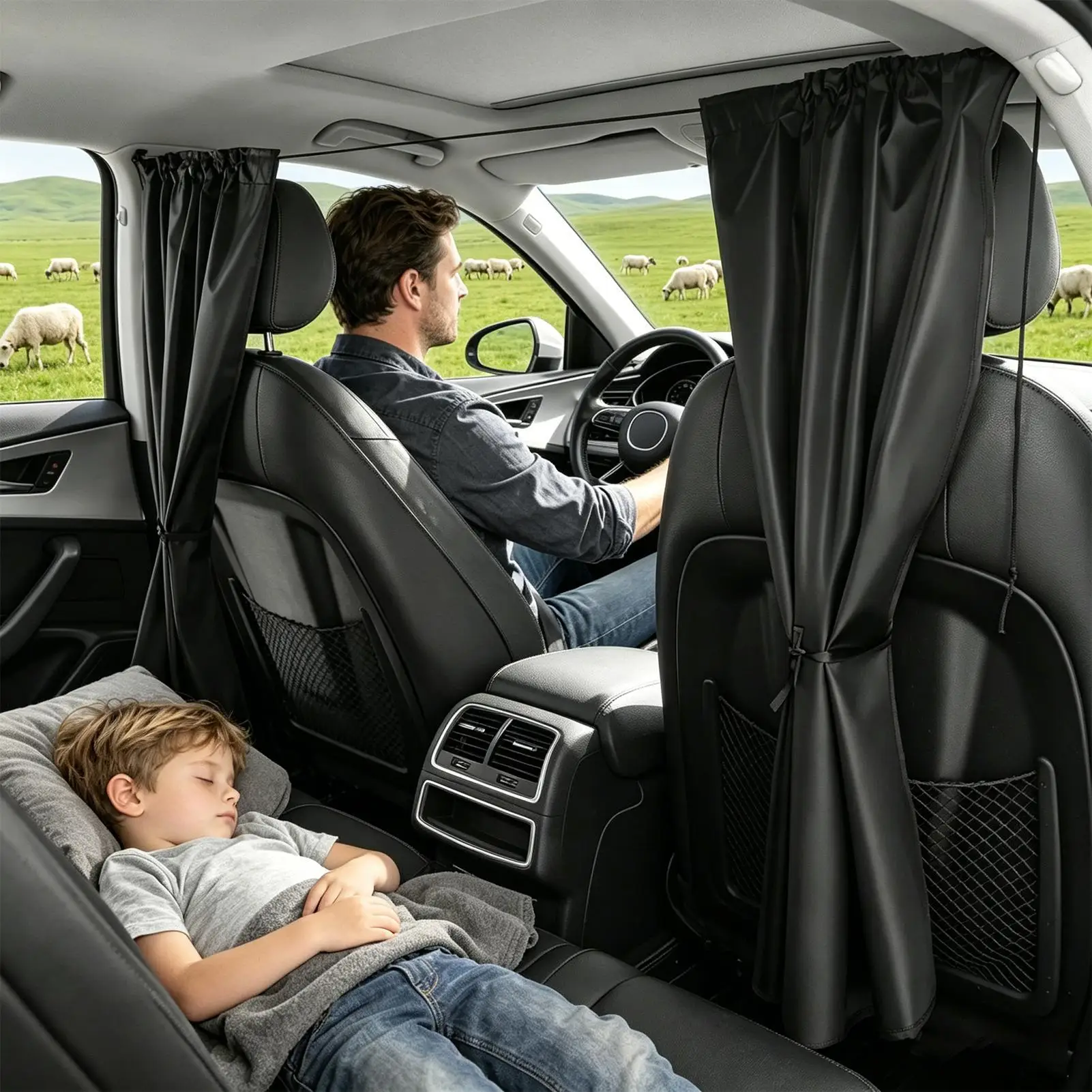 Car Window Shades 3 Pieces Removable Light Blocking Divider Covers Sunshade Screen Covers For Truck Suv Van Travel Camping Nap
Car Window Shades 3 Pieces Removable Light Blocking Divider Covers Sunshade Screen Covers For Truck Suv Van Travel Camping Nap