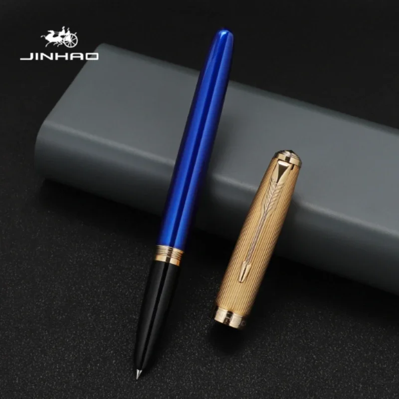 Luxury JINHAO 85 Fountain Pen Golden Cap Extra Fine Nib 0.38mm 0.7mm Ink Writing Pen Business Office School Supplies Stationery
Luxury JINHAO 85 Fountain Pen Golden Cap Extra Fine Nib 0.38mm 0.7mm Ink Writing Pen Business Office School Supplies Stationery