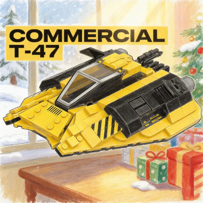476pcs MOC Civilian T Airspeeder Commercial Model Star Battle Building Blocks Construction Toy Idea Christmas Gifts Kids Brick
476pcs MOC Civilian T Airspeeder Commercial Model Star Battle Building Blocks Construction Toy Idea Christmas Gifts Kids Brick