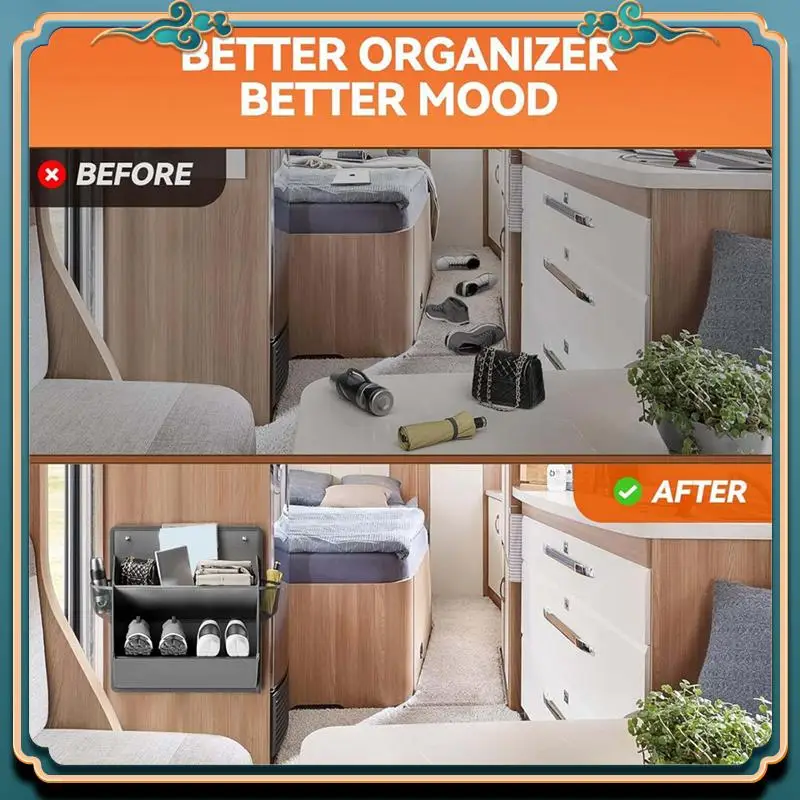 Latest 2 Pack RV Shoe Storage With Sticky Adhesive Tape, Over The Door Shoe Rack,Wall Hanging Shoe Organizer With Pockets
Latest 2 Pack RV Shoe Storage With Sticky Adhesive Tape, Over The Door Shoe Rack,Wall Hanging Shoe Organizer With Pockets