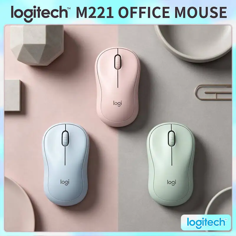 Logitech M221 Silent Wireless Mouse - 1000 DPI Precision, 2.4GHz 10m Range, Smooth Glide, Great for Home Office Daily Use
Logitech M221 Silent Wireless Mouse - 1000 DPI Precision, 2.4GHz 10m Range, Smooth Glide, Great for Home Office Daily Use