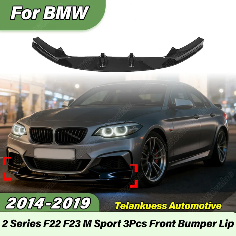 For BMW 2 Series F22 F23 2014 2015 2016 2017 2018 2019 Automobile MP Style Front Bumper Lip Sports Racing Front Chin Spoiler
For BMW 2 Series F22 F23 2014 2015 2016 2017 2018 2019 Automobile MP Style Front Bumper Lip Sports Racing Front Chin Spoiler