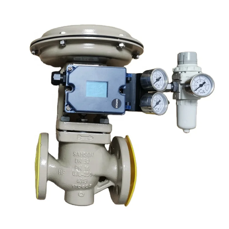 Pressure Control Valves 3241 Ball Valve with 3730 Positioner and Samson 3277 Actuator 4708 Regulator for Whole Valve Control
Pressure Control Valves 3241 Ball Valve with 3730 Positioner and Samson 3277 Actuator 4708 Regulator for Whole Valve Control