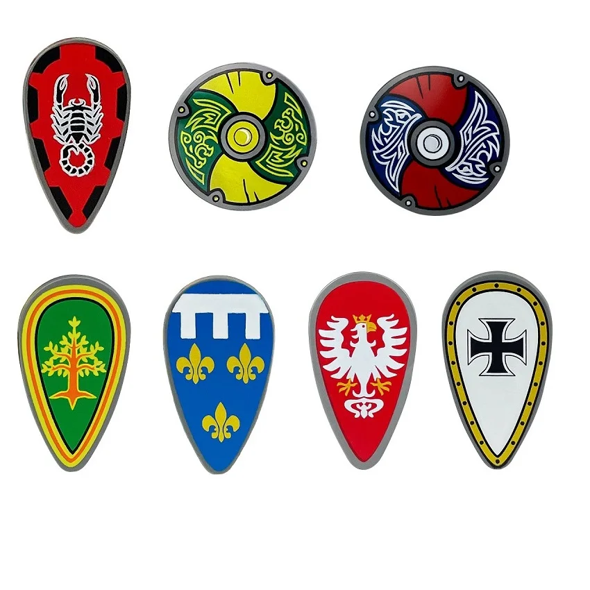 Medieval Army Knight Weapons Pack Mini Action Figures Accessories Set MOC Military Shield Building Block Bricks Kits Bricks Toys
Medieval Army Knight Weapons Pack Mini Action Figures Accessories Set MOC Military Shield Building Block Bricks Kits Bricks Toys