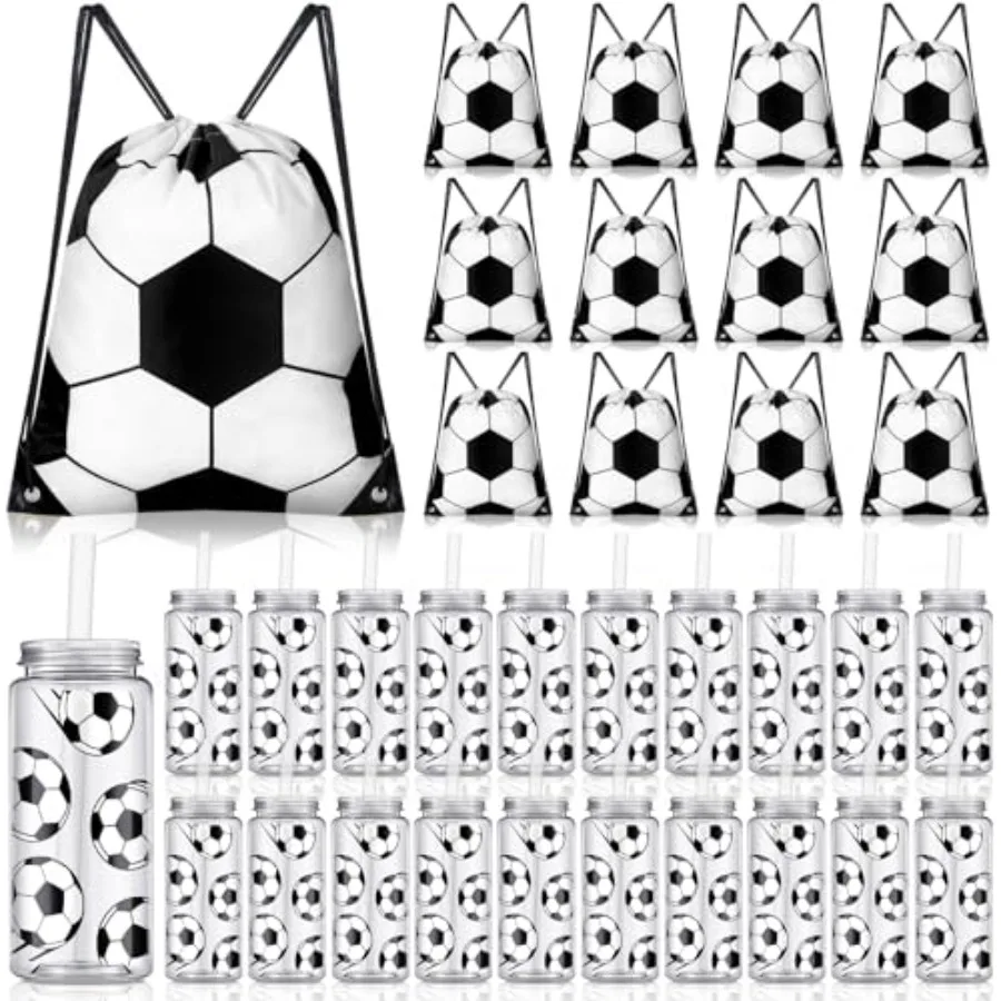 40 Pcs Drawstring Bag Set 14.2 oz 20 Reusable Tumbler Clear Plastic Drinking Water Bottles with Lids and Straws Tumbler 20 Good
40 Pcs Drawstring Bag Set 14.2 oz 20 Reusable Tumbler Clear Plastic Drinking Water Bottles with Lids and Straws Tumbler 20 Good