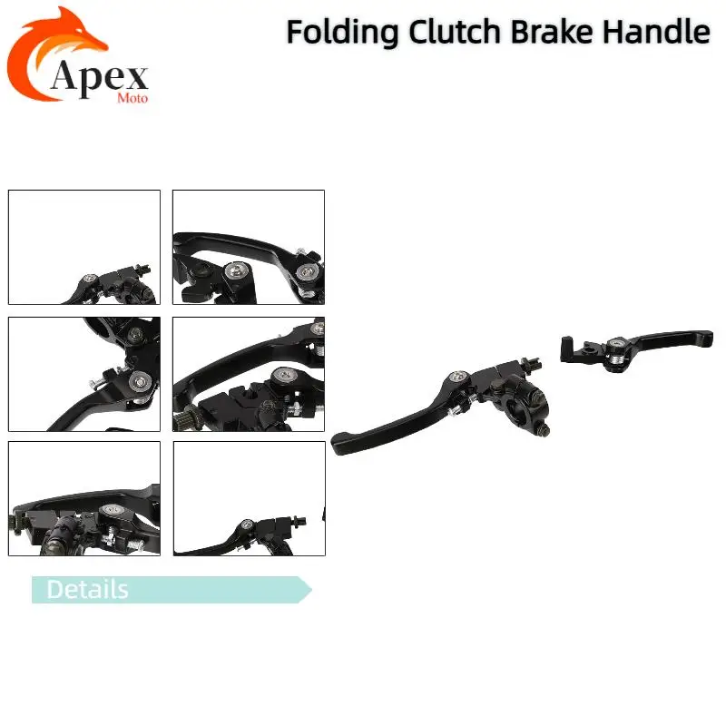 Universal Anti-Fall Folding Clutch Handle & Handbrake for CQR250 Off-Road Motorcycle - Essential Accessory for Off-Road Vehicl
Universal Anti-Fall Folding Clutch Handle & Handbrake for CQR250 Off-Road Motorcycle - Essential Accessory for Off-Road Vehicl