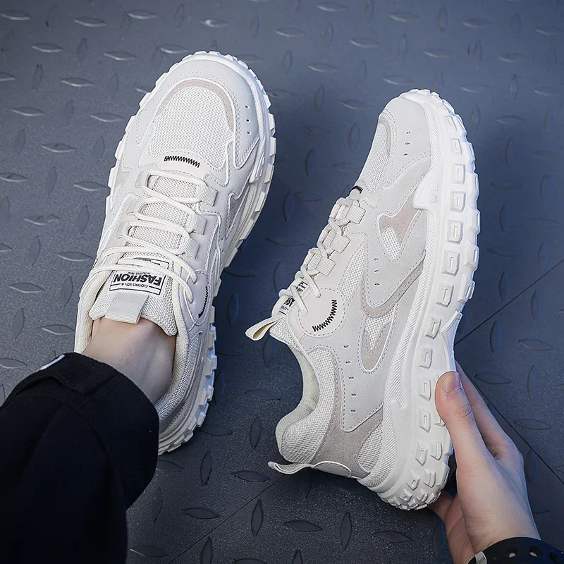 Mountain Trail Lightweight Lace-up Sneakers Anti-slip Outsole for Camping Mall Commutes Campus Holiday Casual Trainers
Mountain Trail Lightweight Lace-up Sneakers Anti-slip Outsole for Camping Mall Commutes Campus Holiday Casual Trainers
