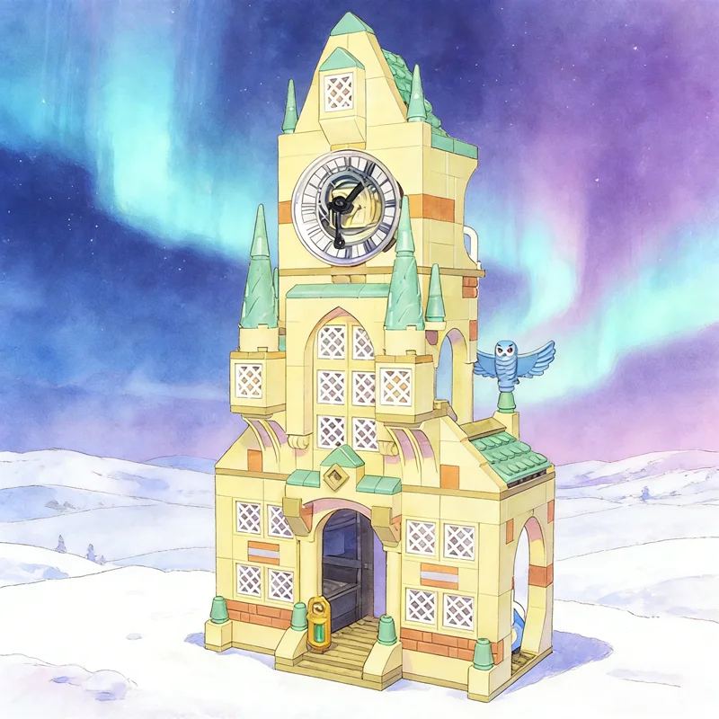 501pcs MOC Harry 2 Castle Dormitory Clock Tower Model Building Blocks Construction Christmas Gifts Toy Idea Education Brick
501pcs MOC Harry 2 Castle Dormitory Clock Tower Model Building Blocks Construction Christmas Gifts Toy Idea Education Brick
