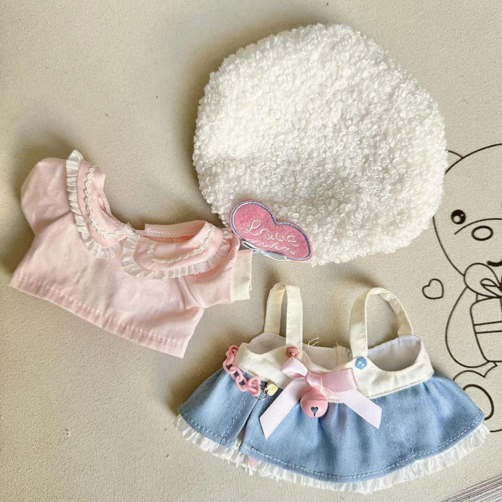Duck Stuffed Animals Clothes, Doll Clothing, Dress up Stylish Comfortable DIY Photo Props Doll Dress Set Plush Doll Outifit
Duck Stuffed Animals Clothes, Doll Clothing, Dress up Stylish Comfortable DIY Photo Props Doll Dress Set Plush Doll Outifit
