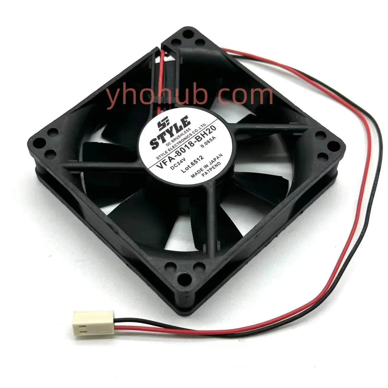 Вентилятор охлаждения сервера STYLE FAN VFA-8018-BH20, 24В DC, 0.085А, 80x80x20мм, 2-проводной
Вентилятор охлаждения сервера STYLE FAN VFA-8018-BH20, 24В DC, 0.085А, 80x80x20мм, 2-проводной