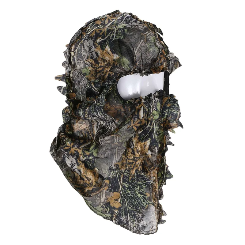 ELOS-10X Camouflage Hunting Leafy 3D Face Mask Hood Outdoor Hunting Fishing Headgear Camo Hat
ELOS-10X Camouflage Hunting Leafy 3D Face Mask Hood Outdoor Hunting Fishing Headgear Camo Hat