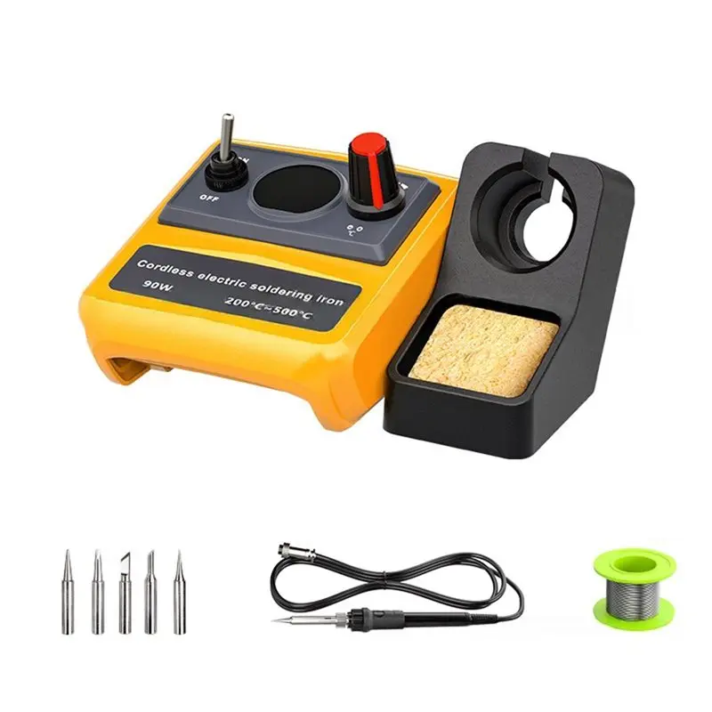 A02M-Cordless Soldering Lron For 18V-20V Battery Electronic Welding Kit Repair Power Tool B
A02M-Cordless Soldering Lron For 18V-20V Battery Electronic Welding Kit Repair Power Tool B