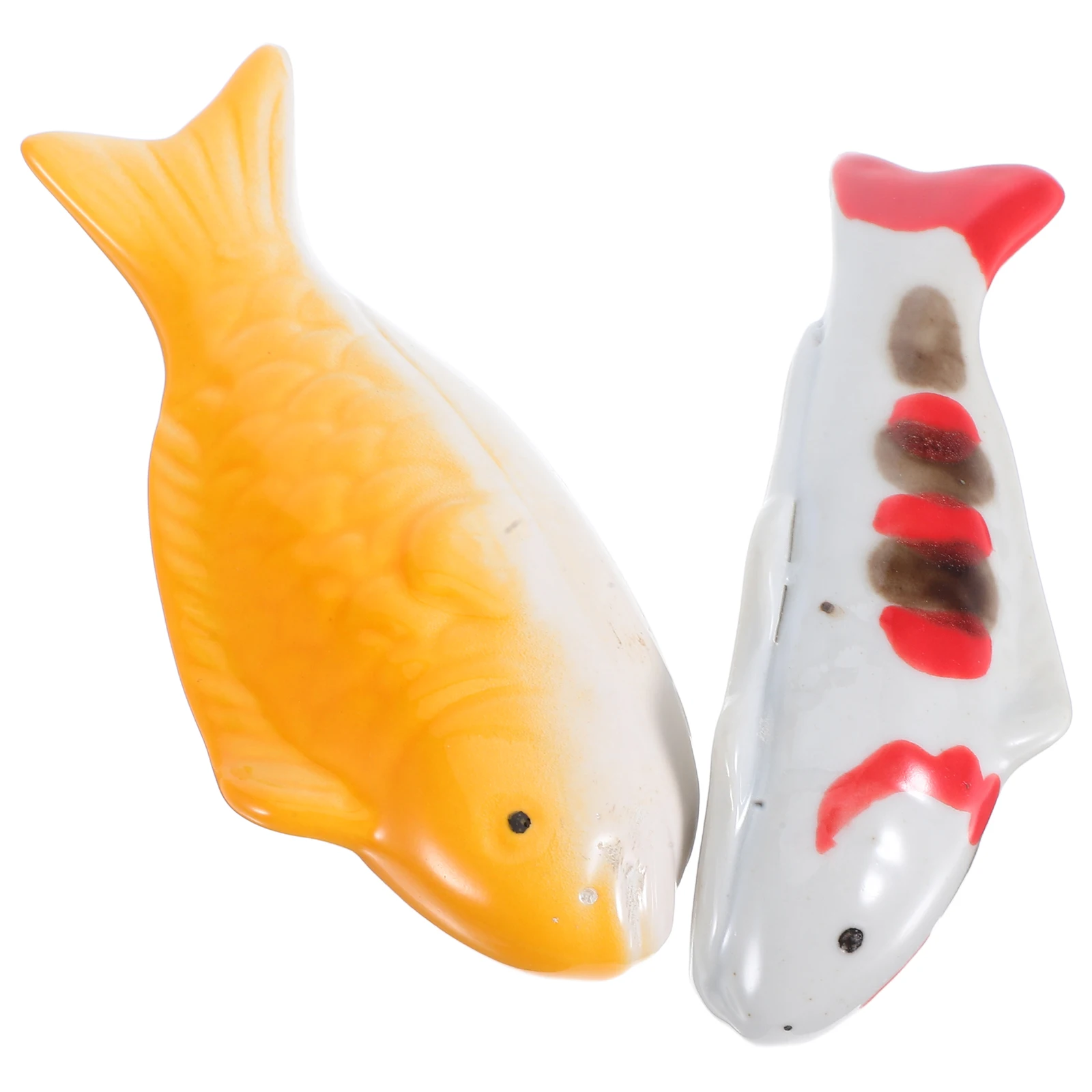 2Pcs Ceramic Floating Fish Artistic Pond Decor for Garden Bathtub Aquarium Backyard Water Feature Landscape Ornament
2Pcs Ceramic Floating Fish Artistic Pond Decor for Garden Bathtub Aquarium Backyard Water Feature Landscape Ornament