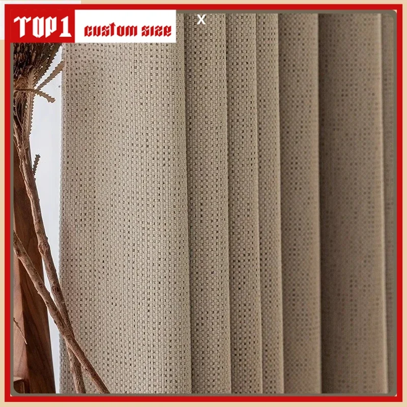 Japanese-style Blackout Solid Color Curtains For Iving Dining Room Bedroom High-end Feeling Antique Custom New Window Room Decor
Japanese-style Blackout Solid Color Curtains For Iving Dining Room Bedroom High-end Feeling Antique Custom New Window Room Decor