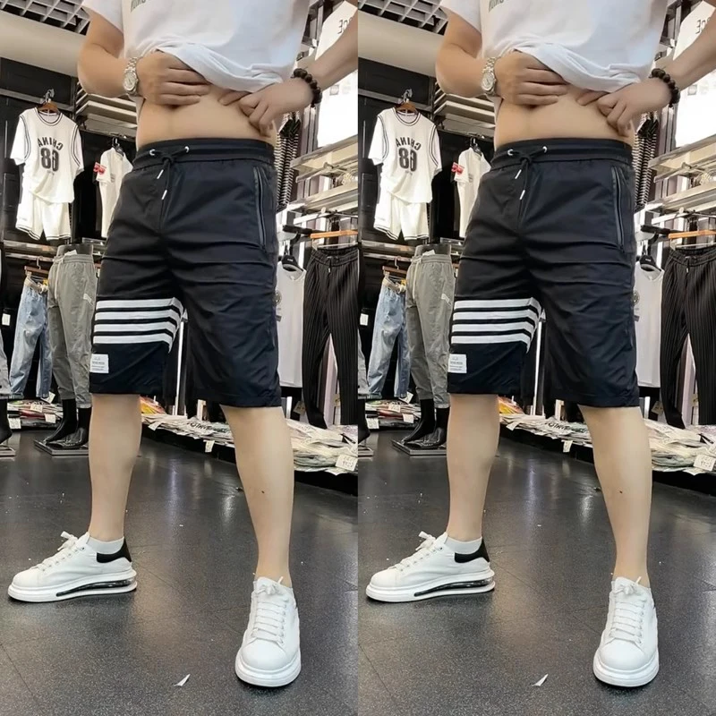 Новые мужские комфортные повседневные шорты 2025 года: быстросохнущие, свободного кроя, длиной до колена, модные летние трендовые шорты
Новые мужские комфортные повседневные шорты 2025 года: быстросохнущие, свободного кроя, длиной до колена, модные летние трендовые шорты