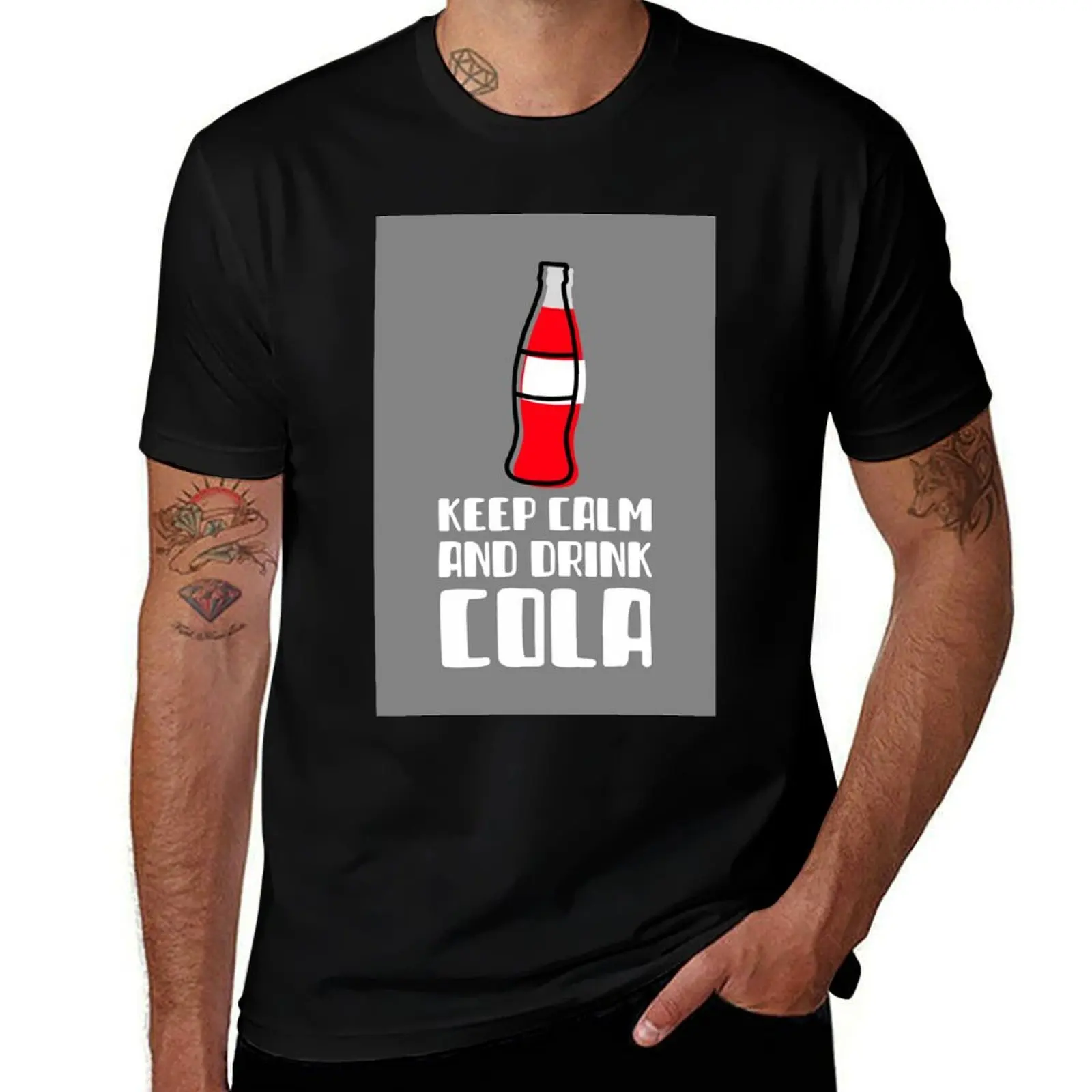 Keep calm and drink cola! T-Shirt football t shirt summer tops korean fashion anime tshirt plain t shirts men
Keep calm and drink cola! T-Shirt football t shirt summer tops korean fashion anime tshirt plain t shirts men
