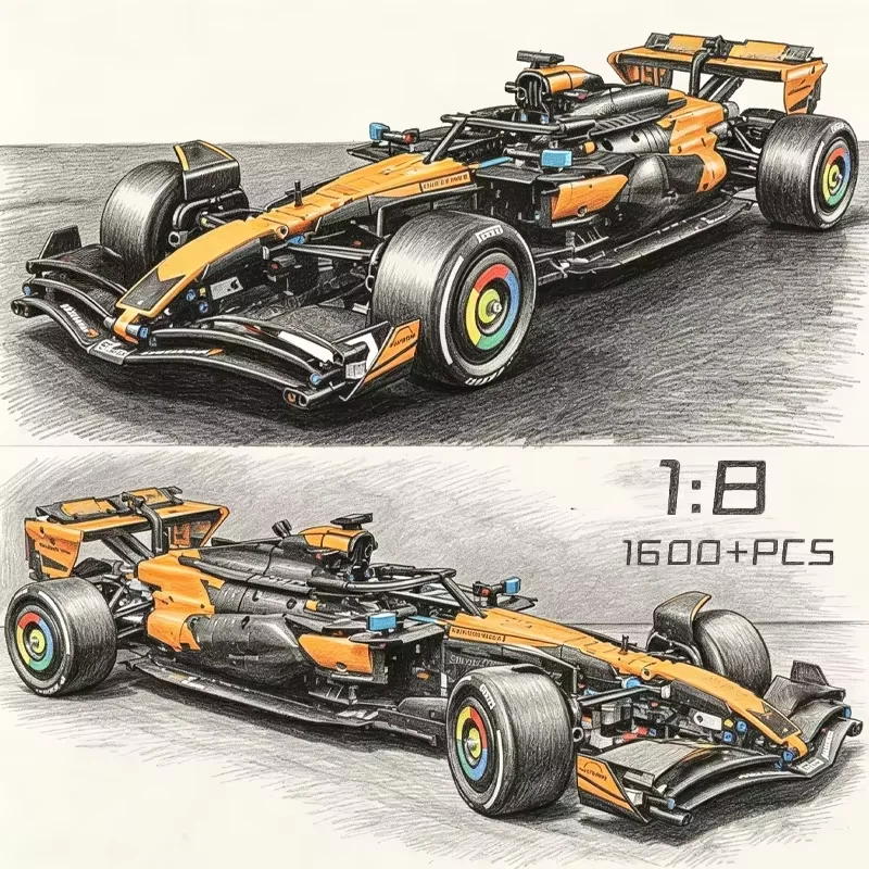 2026 NEW Technical Classic Performance 1675Pcs Orange Super Sports Car Building Blocks MOC DIY Assembly Model Set Boys Toy Gifts
2026 NEW Technical Classic Performance 1675Pcs Orange Super Sports Car Building Blocks MOC DIY Assembly Model Set Boys Toy Gifts