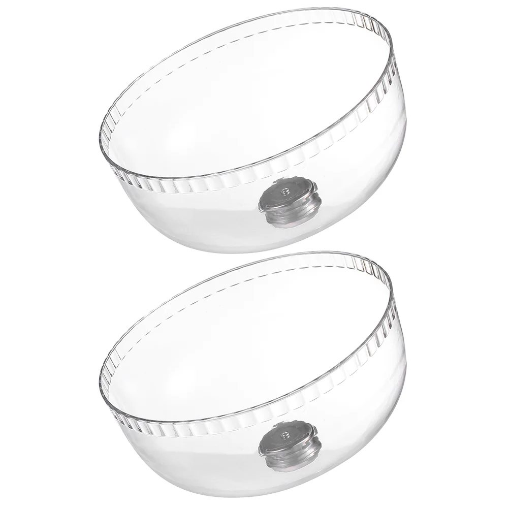 2 Pcs Plastic Transparent Cover Food Snack Preservation Covers Cake Dome Square Stand Desktop Holder with Lid Round
2 Pcs Plastic Transparent Cover Food Snack Preservation Covers Cake Dome Square Stand Desktop Holder with Lid Round