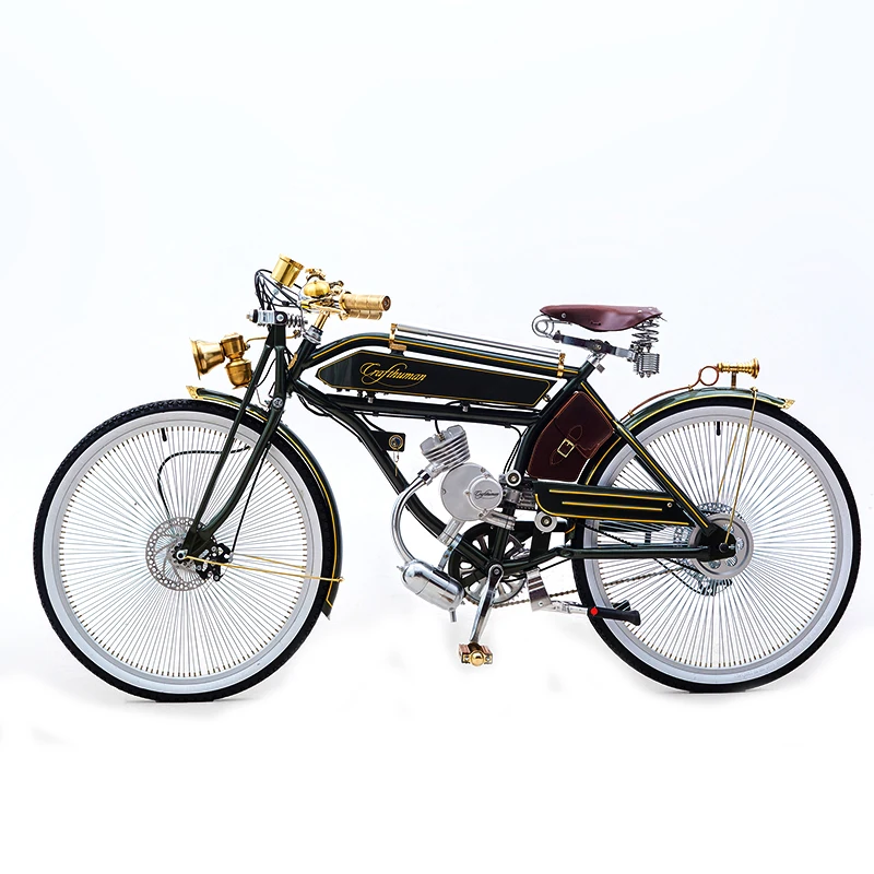 1924 Craftsman 26inch Green Vintage Electric Assisted Bicycle Retro Booster Power-Assisted Electric Bike BL01
1924 Craftsman 26inch Green Vintage Electric Assisted Bicycle Retro Booster Power-Assisted Electric Bike BL01