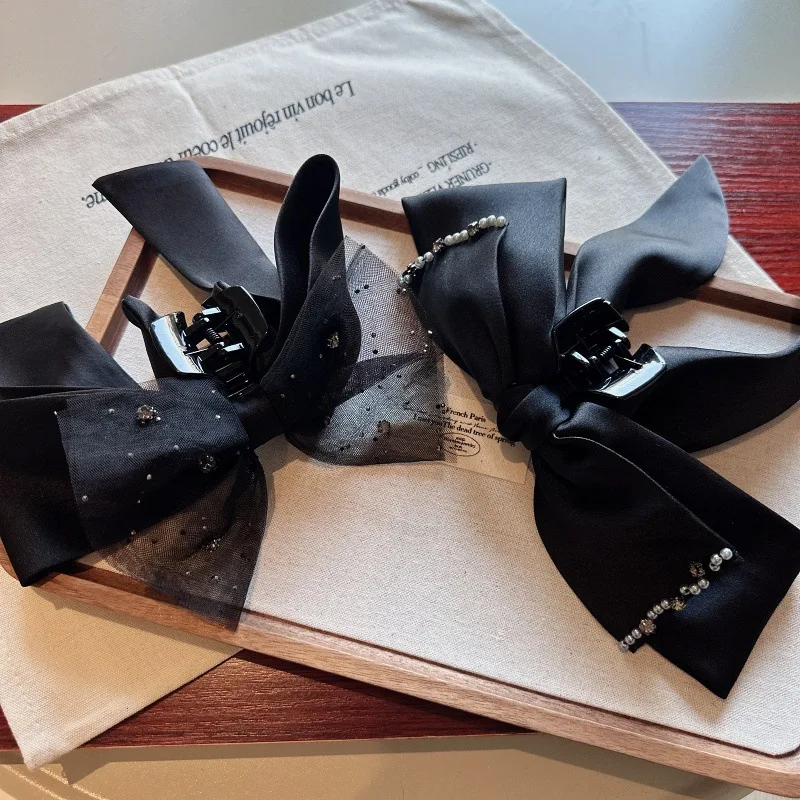 Luxury Satin Hair Claw Clip with Bow for Women Half Up Hairstyle Hair Accessories Elegant Hair Accessory for Work & Party
Luxury Satin Hair Claw Clip with Bow for Women Half Up Hairstyle Hair Accessories Elegant Hair Accessory for Work & Party