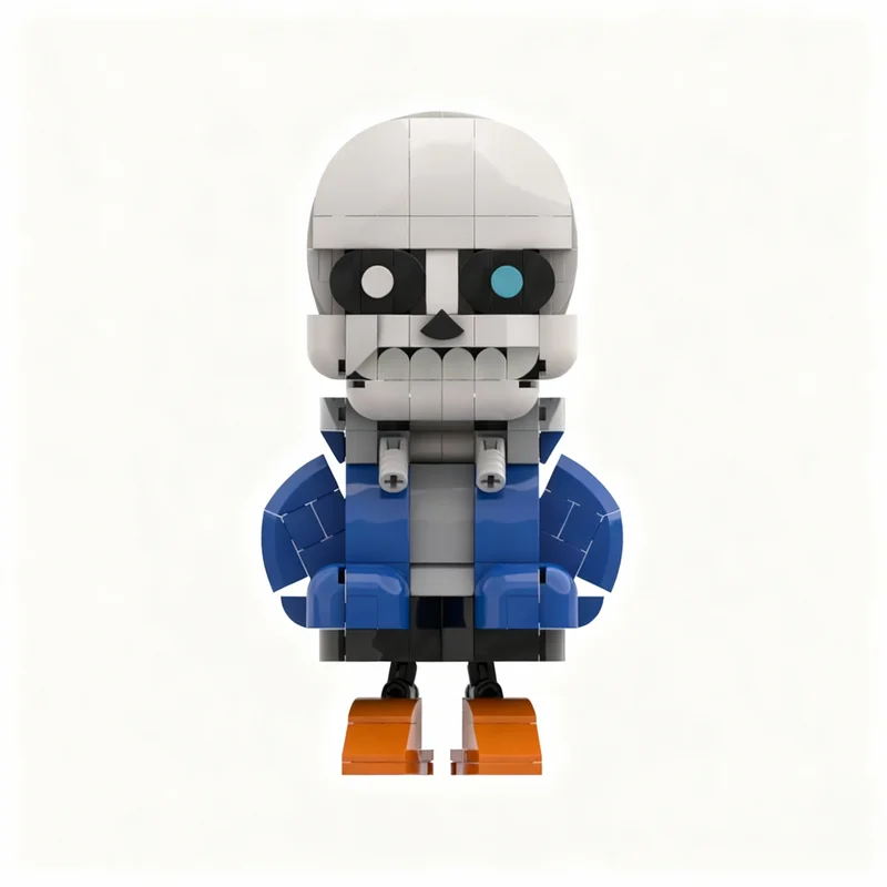 NEW 332PCS MOC Game Series Undertale Sans Model DIY Creative Ideas Assembly Building Blocks Birthday Gift Display Building Set
NEW 332PCS MOC Game Series Undertale Sans Model DIY Creative Ideas Assembly Building Blocks Birthday Gift Display Building Set