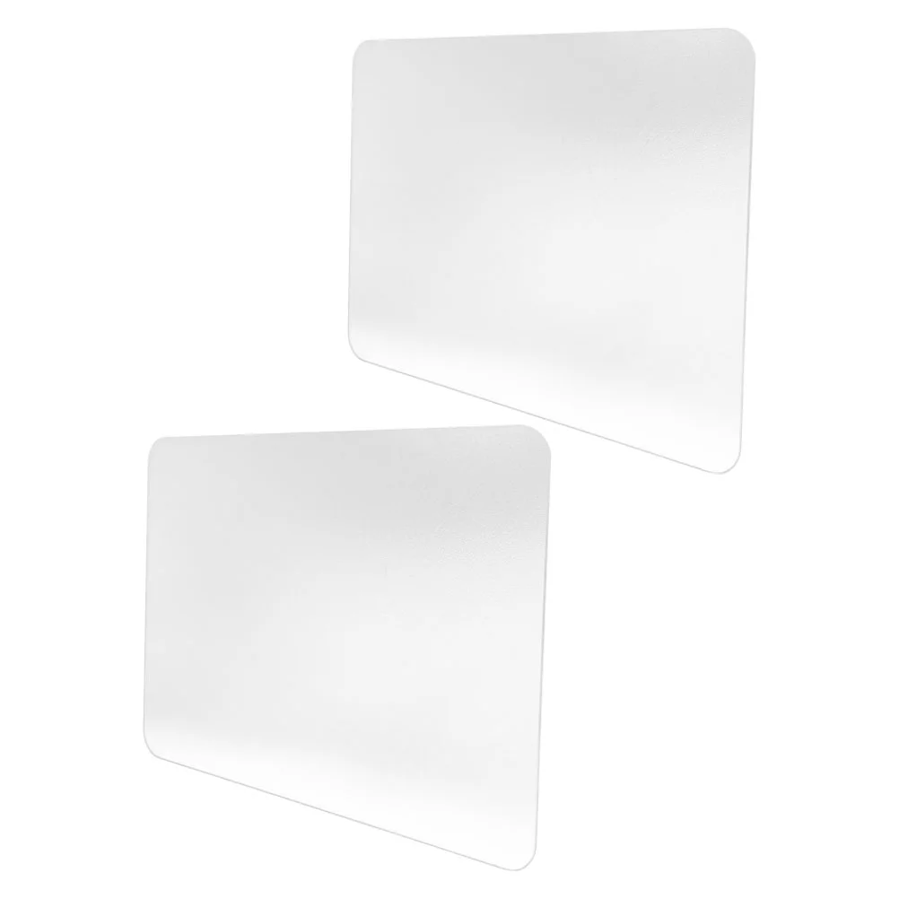 2PCS Clear Glass Mouse Pad Gaming Pad Office Desk Pad Transparent Mouse Mat Home Office Essentials for Laptop and Computer
2PCS Clear Glass Mouse Pad Gaming Pad Office Desk Pad Transparent Mouse Mat Home Office Essentials for Laptop and Computer