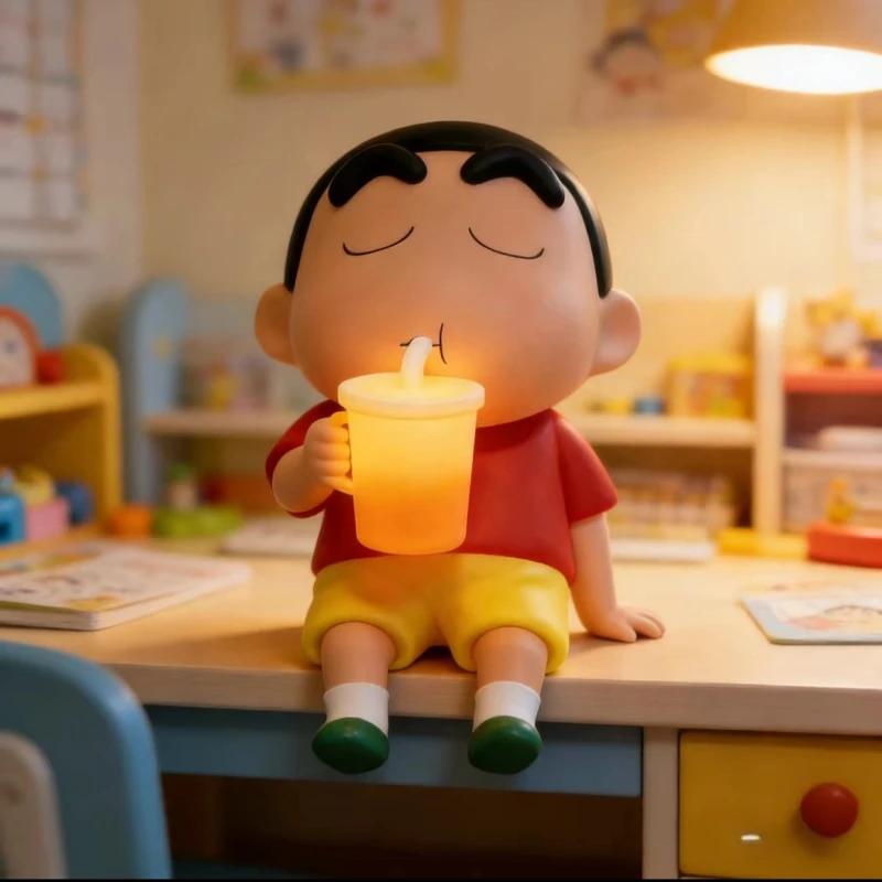 Виниловая фигурка Шин-чана с ночником-подсветкой в виде банки газировки, управление касанием, мультяшный аниме-декор для спальни и рабочего стола, для любителей аниме и коллекционеров
Виниловая фигурка Шин-чана с ночником-подсветкой в виде банки газировки, управление касанием, мультяшный аниме-декор для спальни и рабочего стола, для любителей аниме и коллекционеров