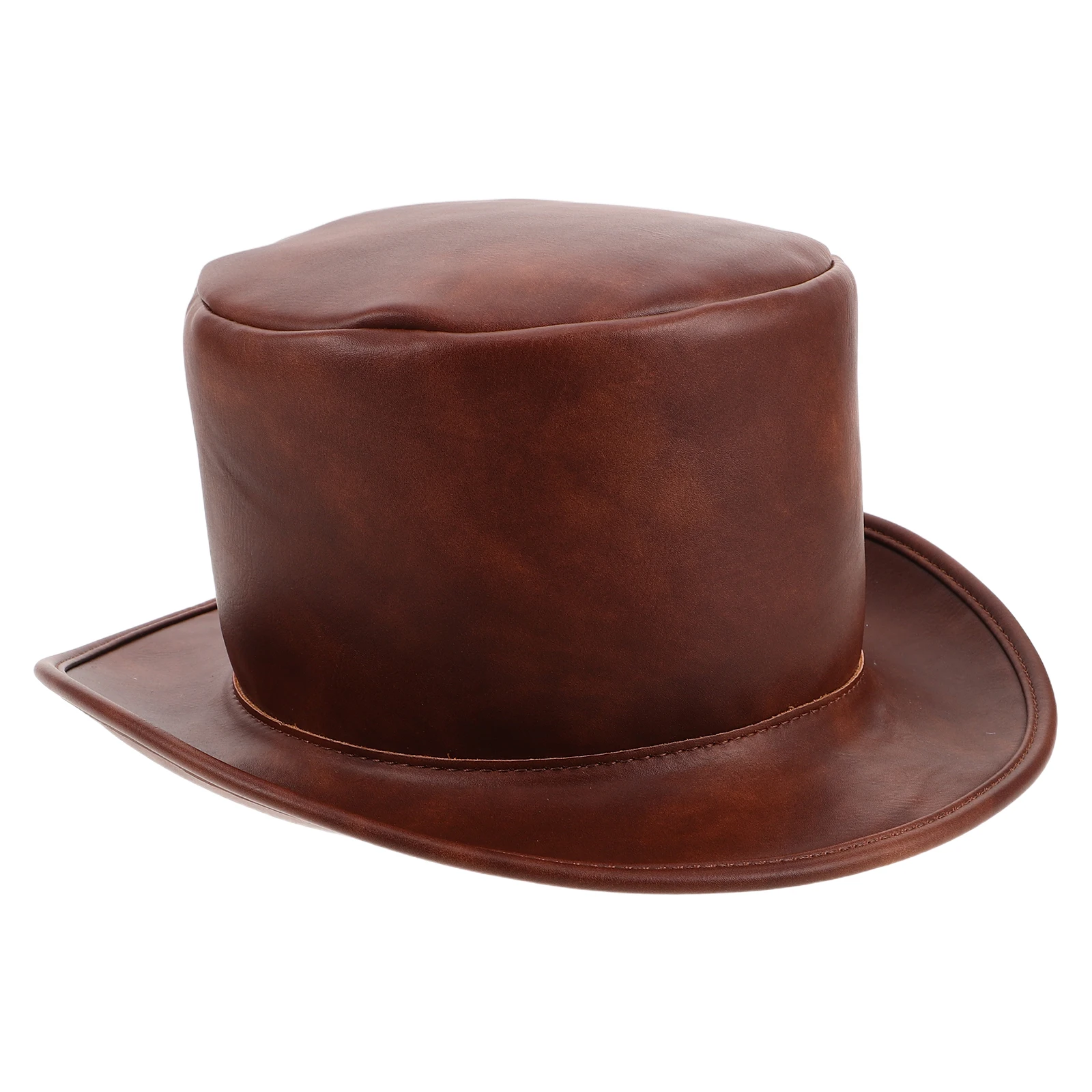 Retro Knight Top Hat Medieval Style Steampunk PU Dome Magician Hat for Men Women Novelty Stage Costume Accessory
Retro Knight Top Hat Medieval Style Steampunk PU Dome Magician Hat for Men Women Novelty Stage Costume Accessory