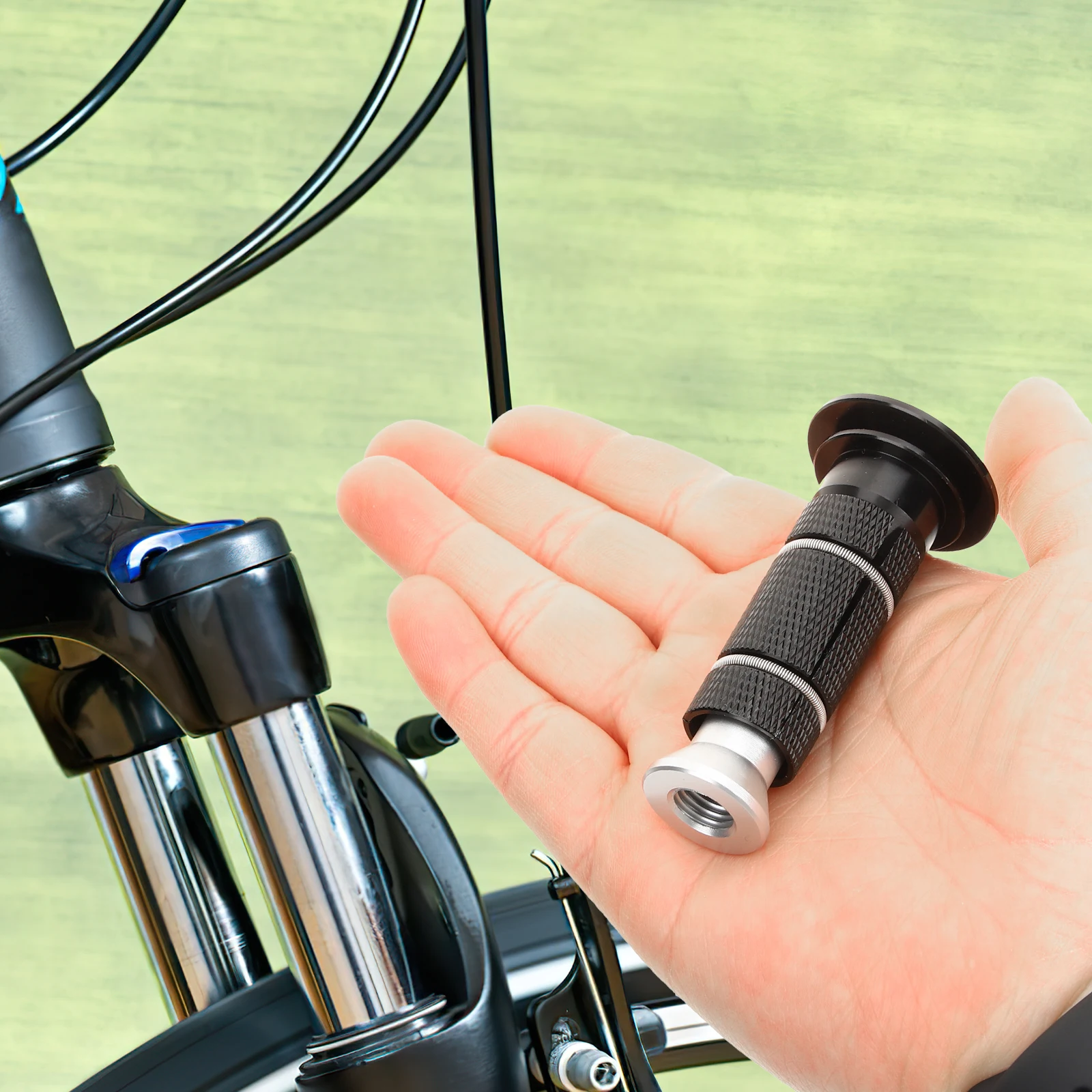 Extended Expansion Core Bike Headset Steerer Plug Bicycle Fork Cap Front Top Cover Metal Nut Bolt High Strength for Mountain
Extended Expansion Core Bike Headset Steerer Plug Bicycle Fork Cap Front Top Cover Metal Nut Bolt High Strength for Mountain