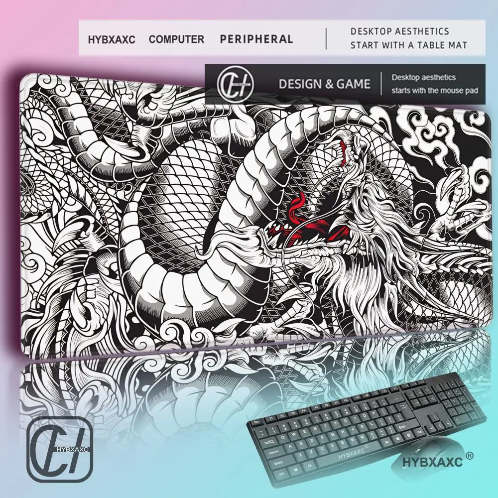 HYBXAXC Large Dragon Mousepad Gamer Mouse Pad Gaming Room Accessories Desk Mat Art Keyboard Mats Mausepad Washable Mats
HYBXAXC Large Dragon Mousepad Gamer Mouse Pad Gaming Room Accessories Desk Mat Art Keyboard Mats Mausepad Washable Mats