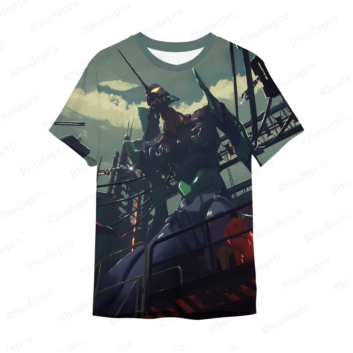 T-shirt Men's 2024 Neon Genesis Evangelion New Tops Short Sleeve 100-5XL Shirts Hip Hop Clothing T-shirts Trend Oversized
T-shirt Men's 2024 Neon Genesis Evangelion New Tops Short Sleeve 100-5XL Shirts Hip Hop Clothing T-shirts Trend Oversized