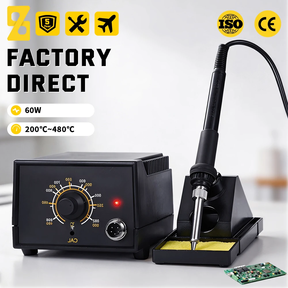 Паяльная станция ZTEN 936H 60W 200-500 ℃ Паяльный набор с регулируемой температурой, антистатический, для пайки на столе
Паяльная станция ZTEN 936H 60W 200-500 ℃ Паяльный набор с регулируемой температурой, антистатический, для пайки на столе