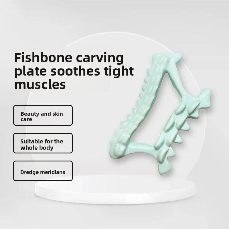 Fishbone Shape Ceramic Gua Sha Board for Full Body and Facial Neck Back Use, Beauty Tool for Facial Gua Sha Magic Tool
Fishbone Shape Ceramic Gua Sha Board for Full Body and Facial Neck Back Use, Beauty Tool for Facial Gua Sha Magic Tool