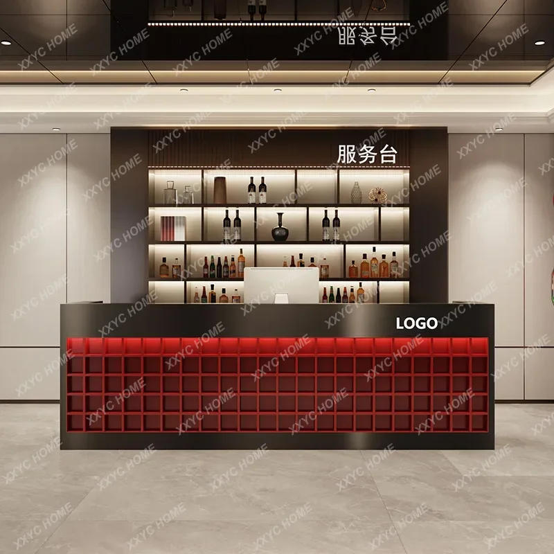Stainless Steel Commercial Checkout Page Clothing Store Simple Reception Front Desk Can Be Customized
Stainless Steel Commercial Checkout Page Clothing Store Simple Reception Front Desk Can Be Customized