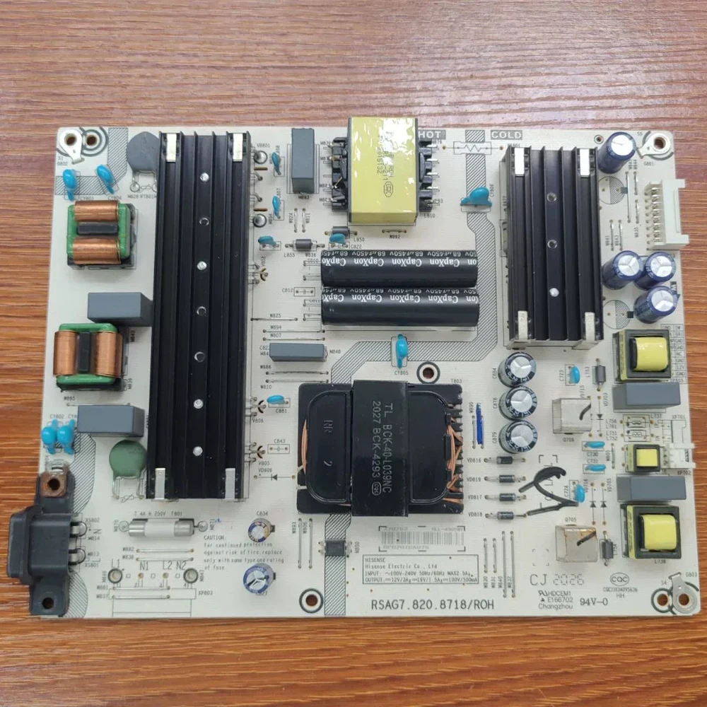 RSAG7.820.8718/ROH Power Supply Board For Hisense TV 65A52F 65U1F-R 65E52G
RSAG7.820.8718/ROH Power Supply Board For Hisense TV 65A52F 65U1F-R 65E52G