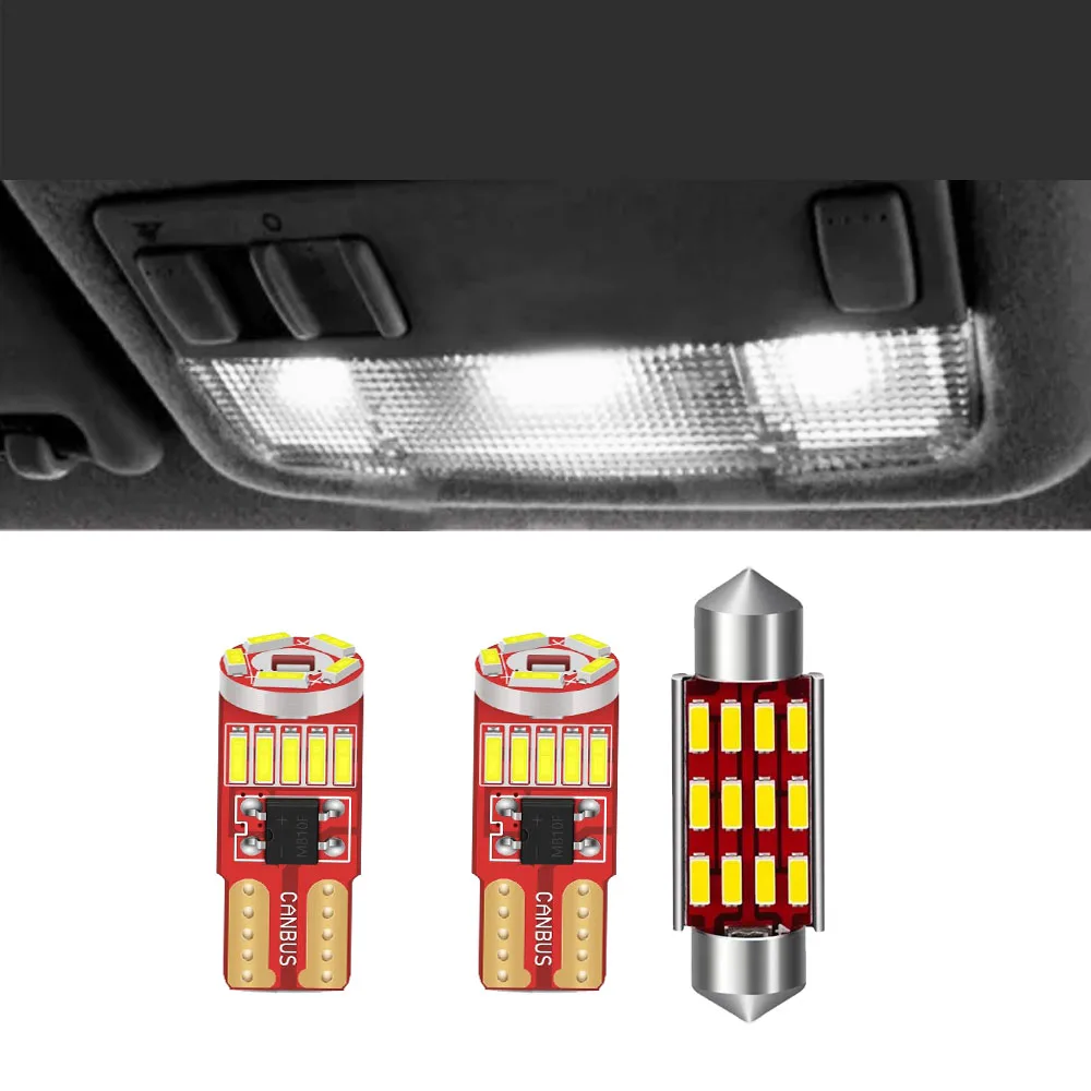 3Pcs For VW T5 T5.1 T6 Transporter White LED Map Reading Interior Main Light LED Upgrade
3Pcs For VW T5 T5.1 T6 Transporter White LED Map Reading Interior Main Light LED Upgrade