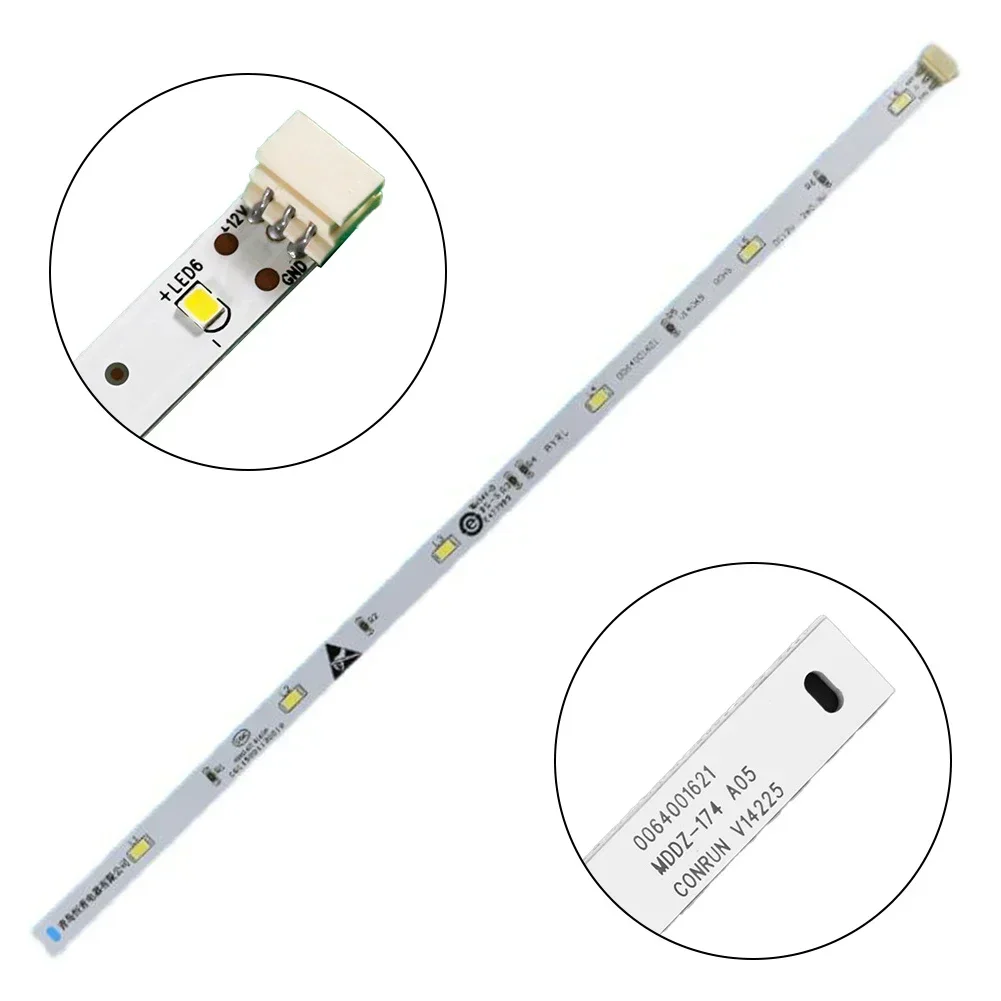 1PC Refrigerator Lighting 0064001621 33.5*1CM 6 Per Strip 3V For Haier BCD-486WDGE 402WLDCJ Refrigerator Replacement Accessories
1PC Refrigerator Lighting 0064001621 33.5*1CM 6 Per Strip 3V For Haier BCD-486WDGE 402WLDCJ Refrigerator Replacement Accessories