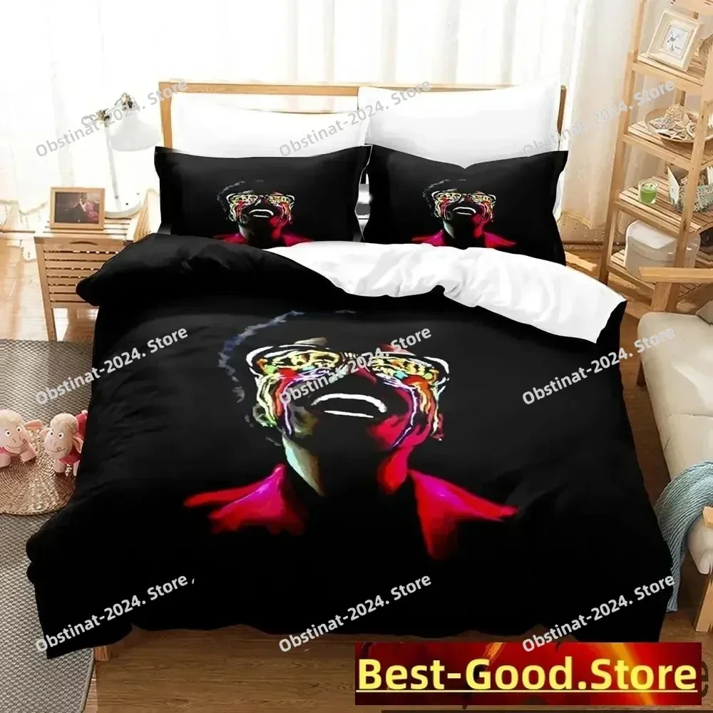3D Print XO The Weeknd Bedding Set Duvet Cover Bed Set Quilt Cover Pillowcase Comforter king Queen Size Boys Adult Bedding
3D Print XO The Weeknd Bedding Set Duvet Cover Bed Set Quilt Cover Pillowcase Comforter king Queen Size Boys Adult Bedding
