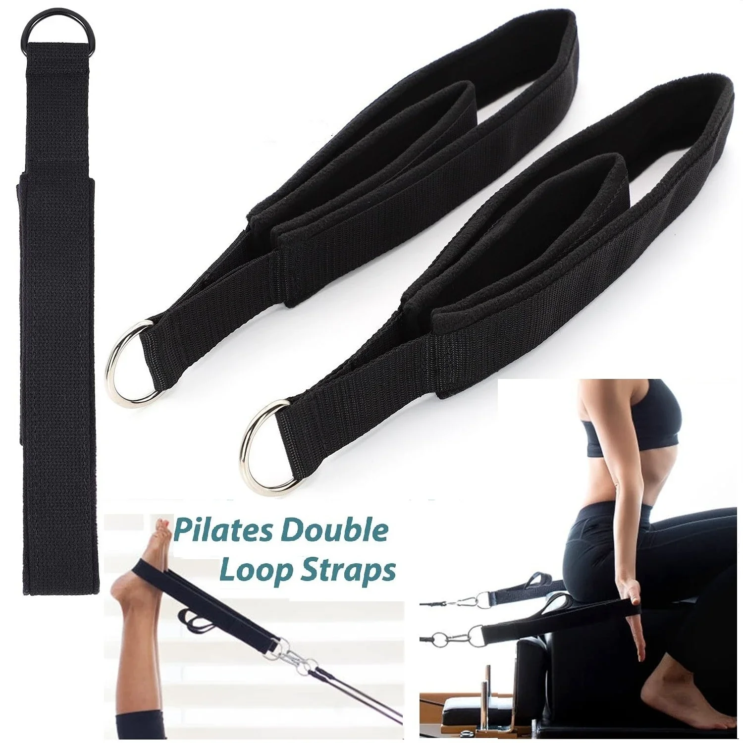 Double Ring Elastic Yoga Pilates Bed Exercise Accessory Ankle Buckle Pilates Stretch Strap Resistance Band elastic cord Yoga
Double Ring Elastic Yoga Pilates Bed Exercise Accessory Ankle Buckle Pilates Stretch Strap Resistance Band elastic cord Yoga