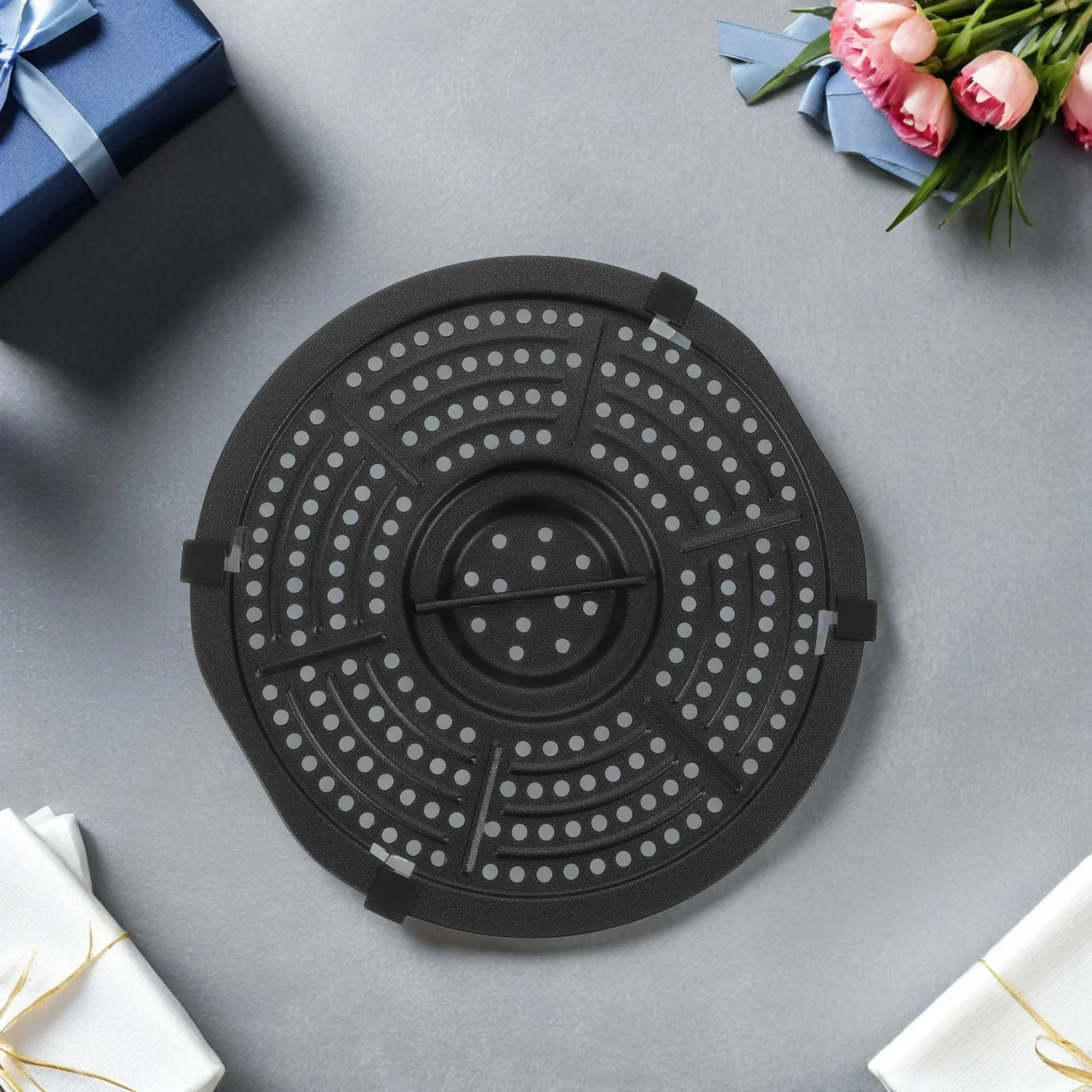 Air Fryer Replacement Tray 18Cm Non Stick Crisper Plate for Grilling Steak Vegetables Pizza Fries Air Fryer Grill Pan
Air Fryer Replacement Tray 18Cm Non Stick Crisper Plate for Grilling Steak Vegetables Pizza Fries Air Fryer Grill Pan