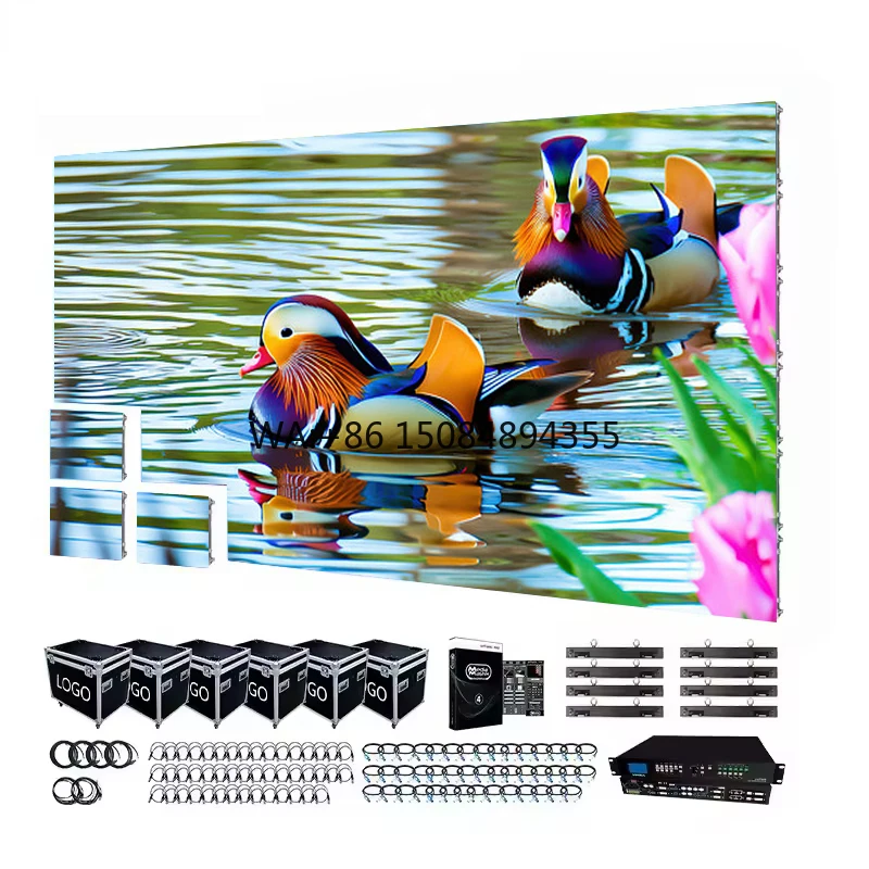 P1.9 P2.6 P2.9 P3.9 Event Rental Indoor LED Display Pantalla Outdoor Small De Wall LED Panel Stage LED Screen for Concert
P1.9 P2.6 P2.9 P3.9 Event Rental Indoor LED Display Pantalla Outdoor Small De Wall LED Panel Stage LED Screen for Concert
