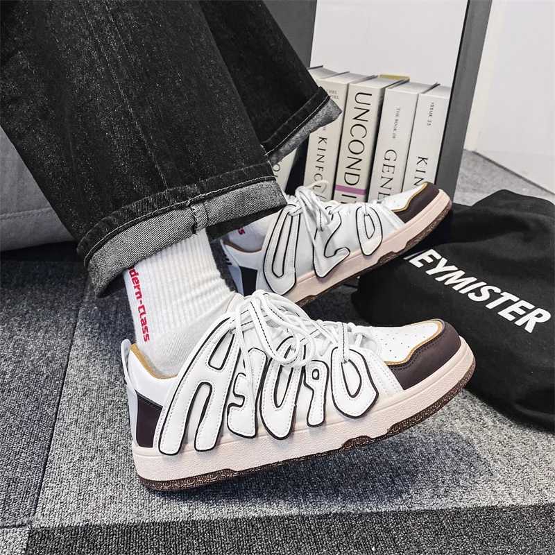 COOLVFATBO Graffiti Sneakers Cool Men's Vulcanize Shoes Fashion Canvas Low Top Shoes Mesh Printed Casual Flat BANG Shoes
COOLVFATBO Graffiti Sneakers Cool Men's Vulcanize Shoes Fashion Canvas Low Top Shoes Mesh Printed Casual Flat BANG Shoes