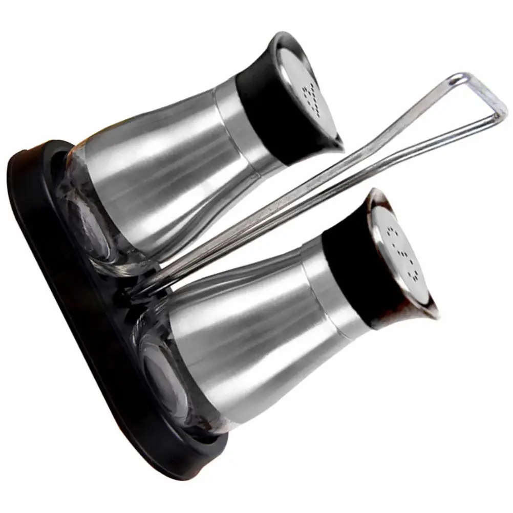 1Set Stainless Steel Seasoning Bottle Set Thickened Glass Cruet for Kitchen Spice Storage Container Condiment Can Multi-Purpose
1Set Stainless Steel Seasoning Bottle Set Thickened Glass Cruet for Kitchen Spice Storage Container Condiment Can Multi-Purpose