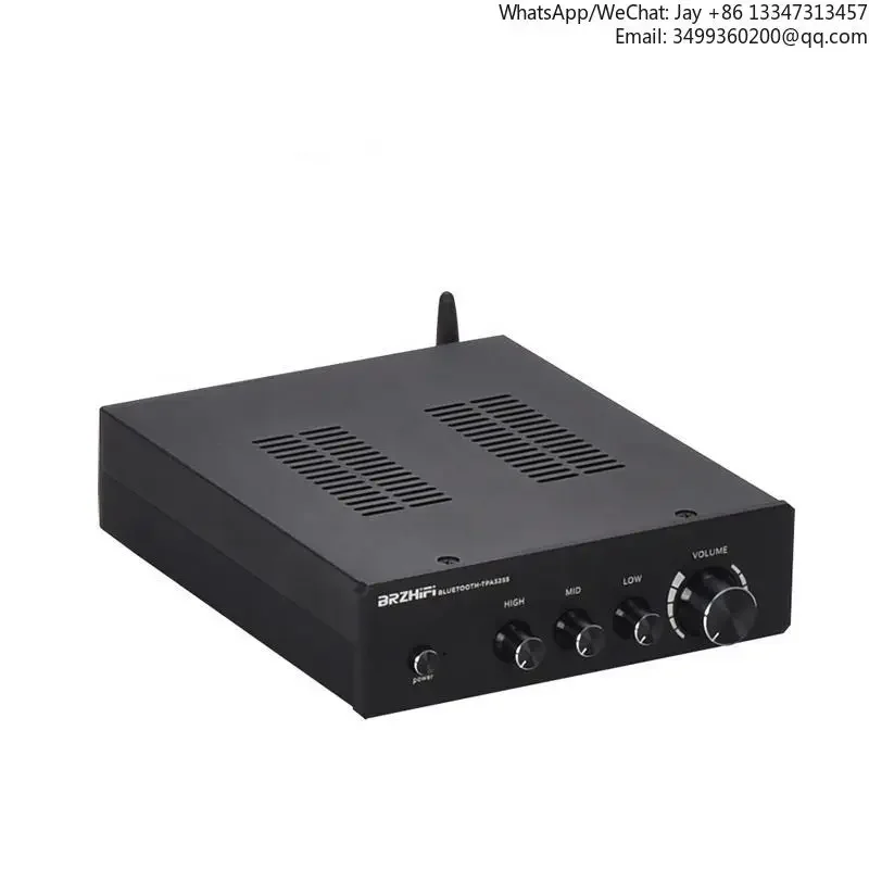 TPA3255 600W*2 Digital Hifi Amplifier Stereo Audio Class D Digital Amplifier for Home Use Audio
TPA3255 600W*2 Digital Hifi Amplifier Stereo Audio Class D Digital Amplifier for Home Use Audio