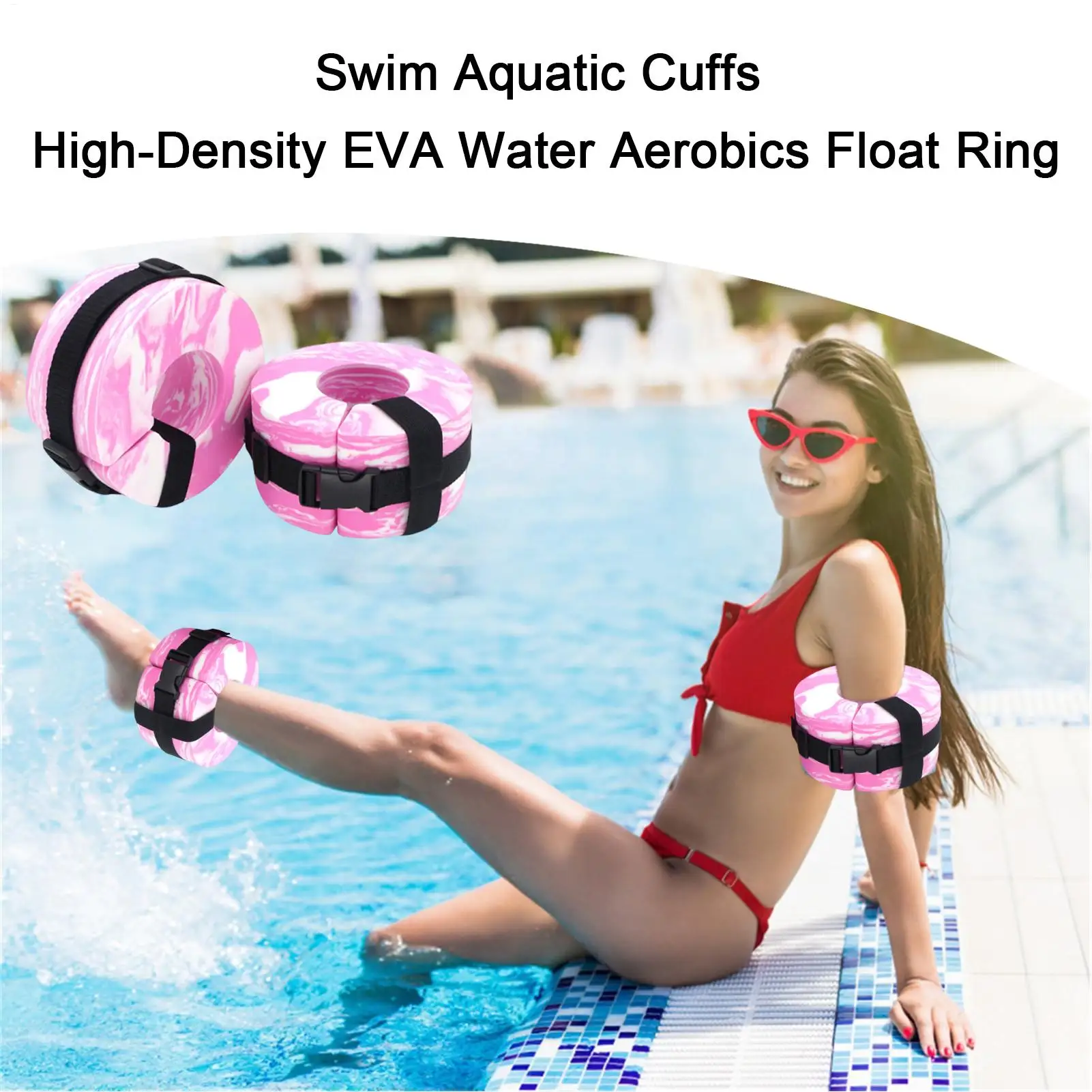 Swim Aquatic Cuffs Water Aerobics Fitness Swimming Float Ring Adjustable Pool Exercise Weights Ankles Arms Belts For Beginners
Swim Aquatic Cuffs Water Aerobics Fitness Swimming Float Ring Adjustable Pool Exercise Weights Ankles Arms Belts For Beginners