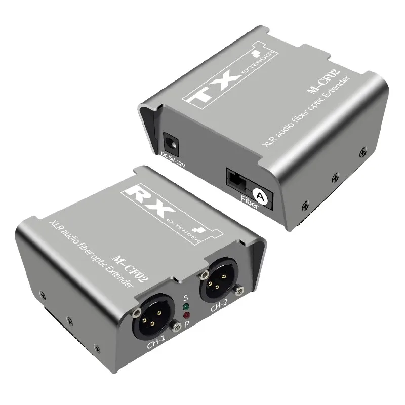 2 CH XLR Audio Fiber Extender over SC Fiber Optical Cable 20Km Broadcast XLR Balanced Audio Transceiver Transmitter Receiver kit
2 CH XLR Audio Fiber Extender over SC Fiber Optical Cable 20Km Broadcast XLR Balanced Audio Transceiver Transmitter Receiver kit